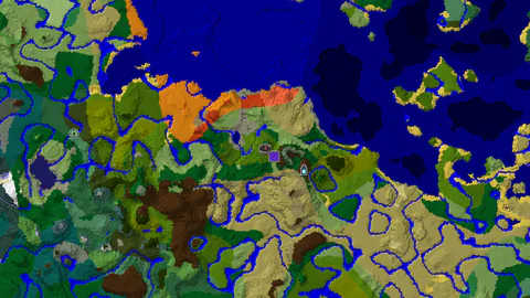 Jungle Spawn with Nearby Ancient City and Badlands