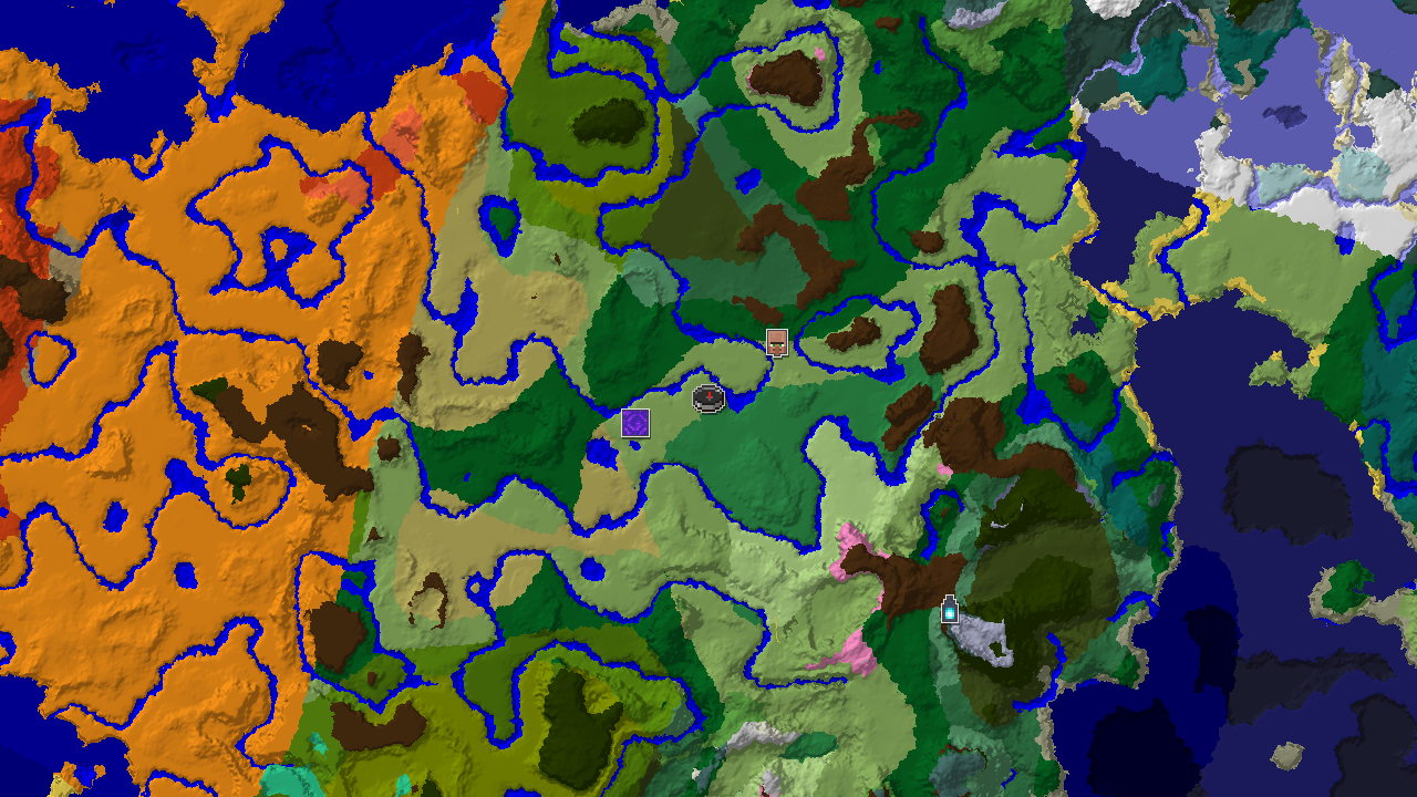 Flower Forest and Jungle Biomes Near Your Starting Point