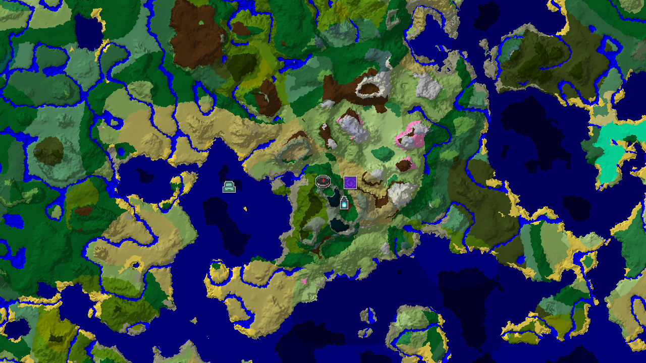 Ancient City at Spawn with Mountains and Jungles Nearby