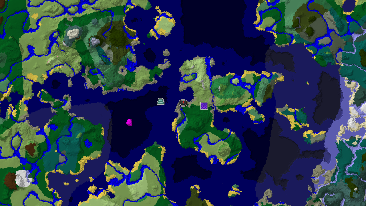 Ocean Monument and Shipwreck Near Forest Spawn