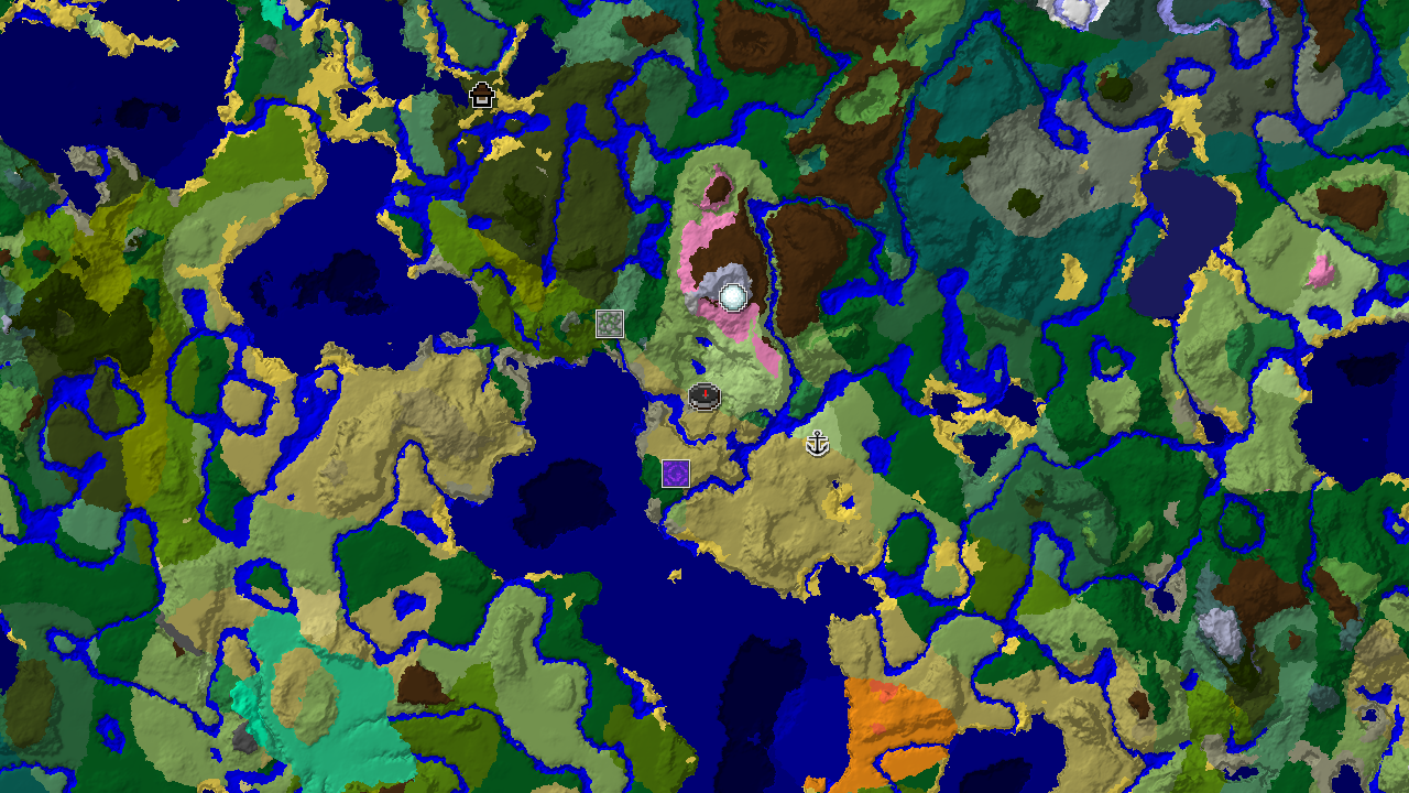 Flower Forest and Jungle Temple Near Spawn