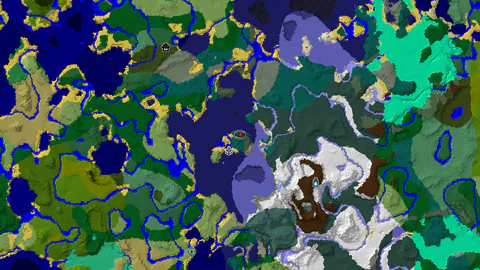 Spawn in Taiga, Ancient City Within One Kilometre