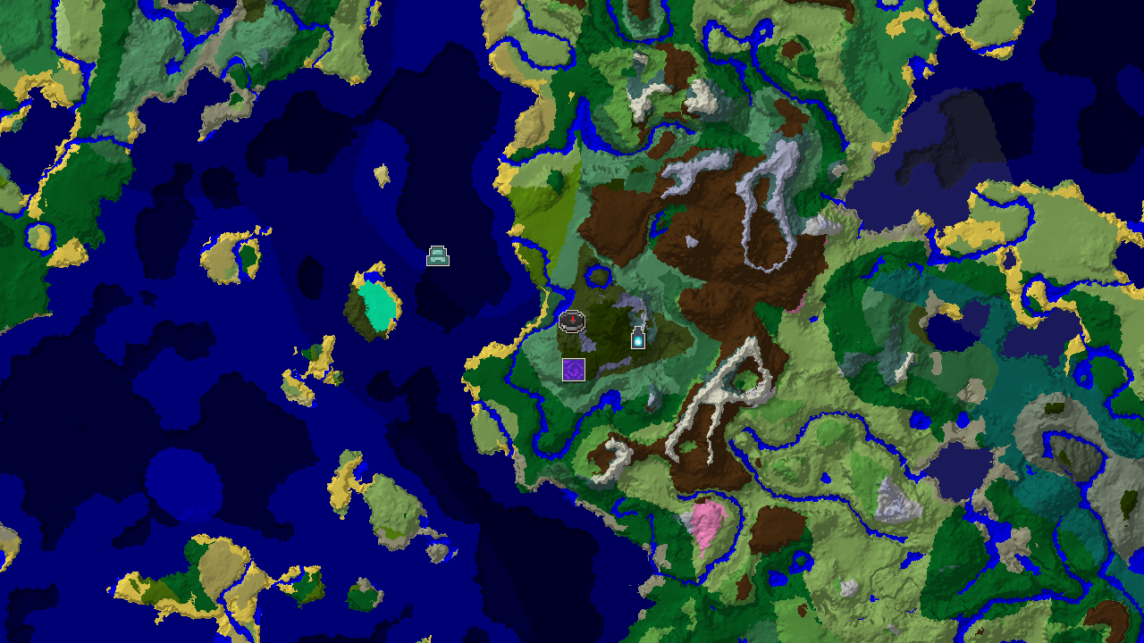 Dark Forest Spawn with an Ancient City Nearby