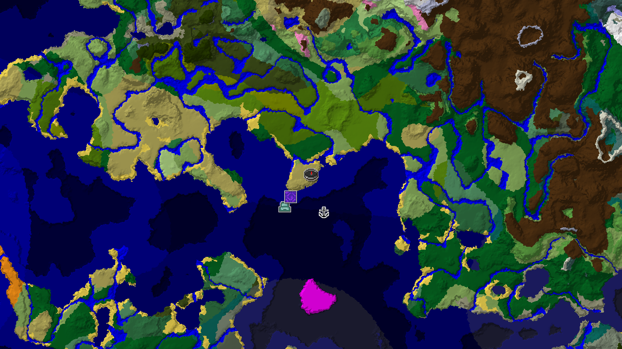 Ocean Monument and Jungle near Spawn