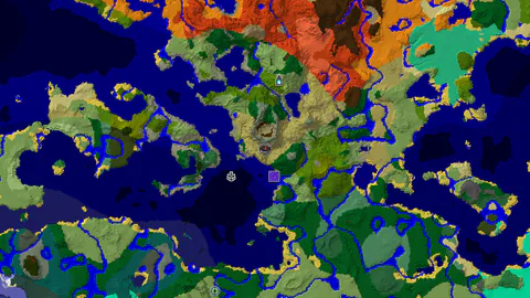 Savanna Spawn with Ancient City Nearby and Jungle Biomes