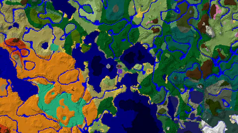 Savanna Spawn with a Nearby Flower Forest