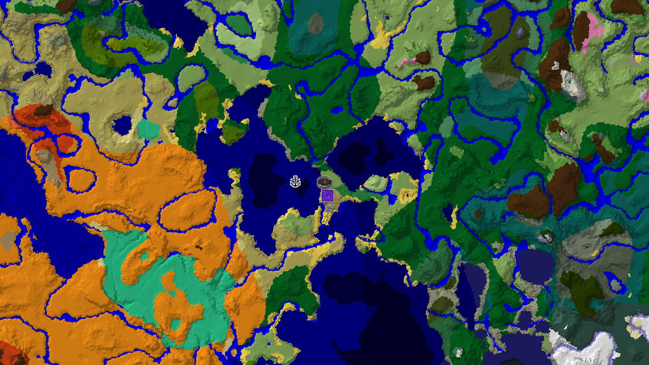Savanna Spawn with a Nearby Flower Forest