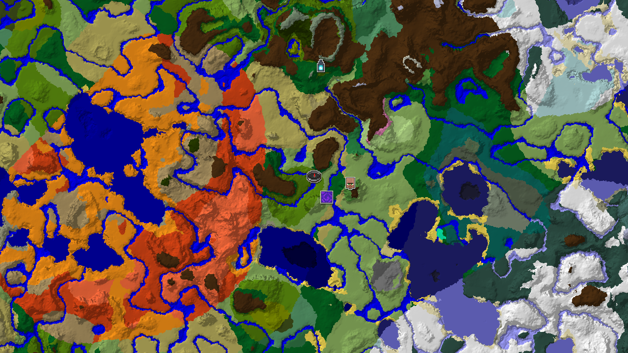 Jungle Spawn with Nearby Ancient City and Badlands