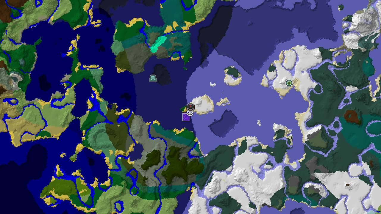 Spawn in Snowy Plains, Explore Cold and Frozen Oceans