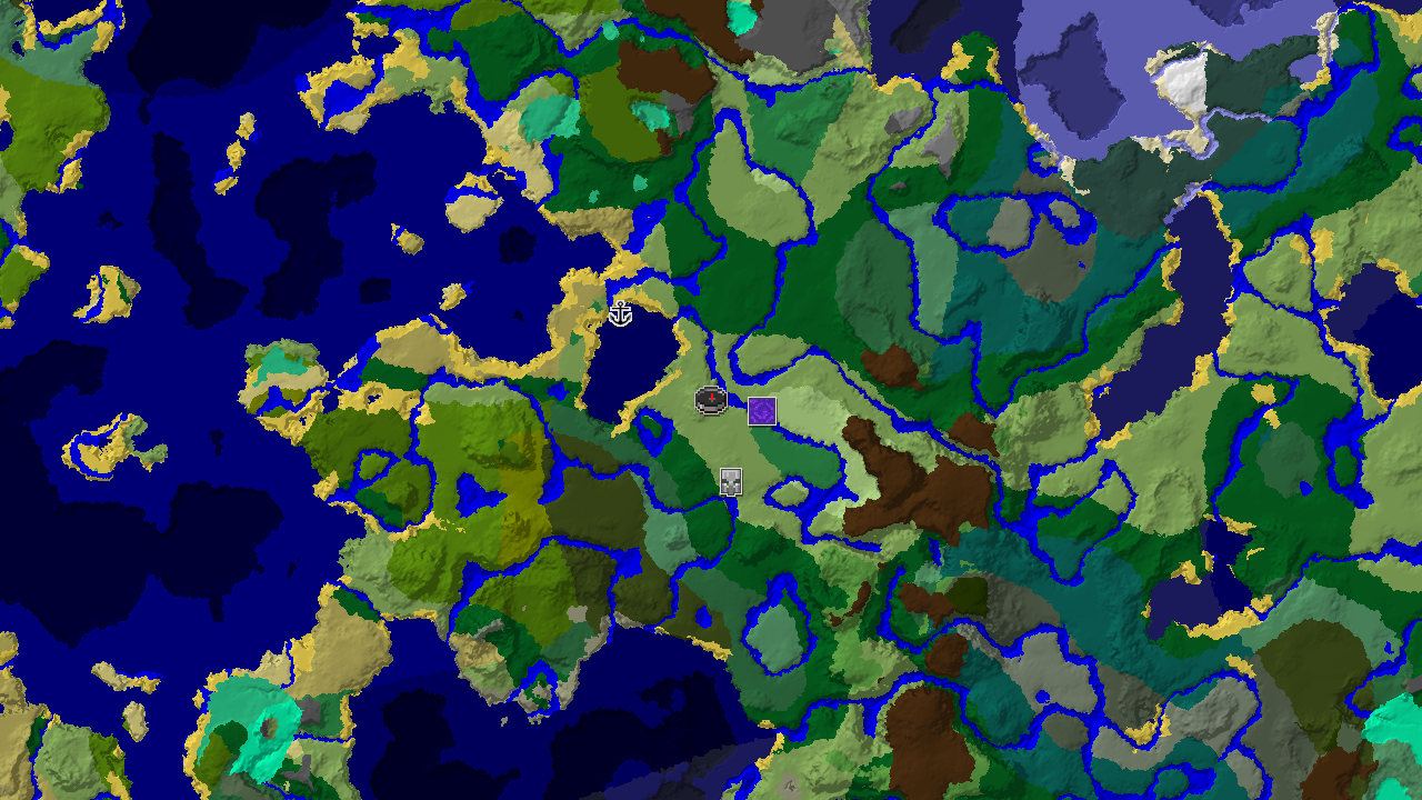 Flower Forest and Jungle Near Plains Spawn