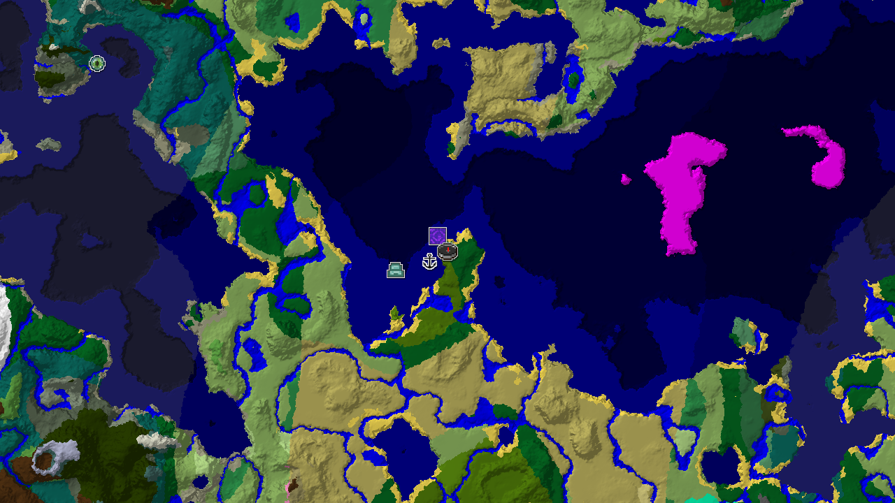 Ocean Monument Near Spawn with Coastal Jungles