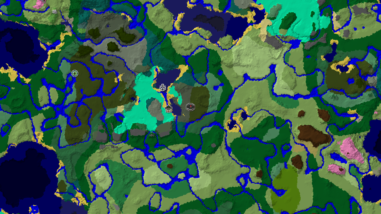 Windswept Forest Spawn with Nearby Witch Hut