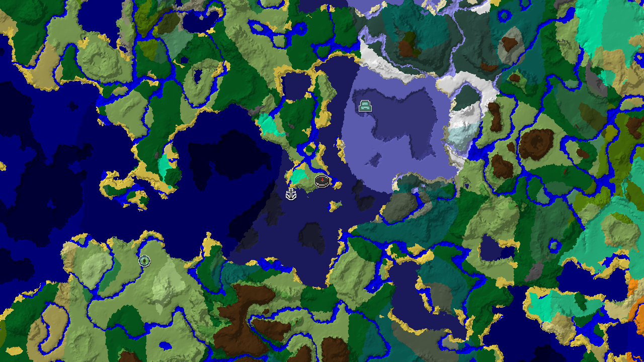 Ocean Monument Near Plains Spawn