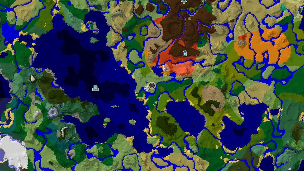 Explore a Jungle and Badlands Landscape