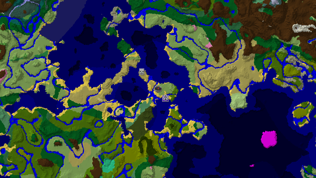 Coastal Plains Start with Nearby Jungle and Dark Forest