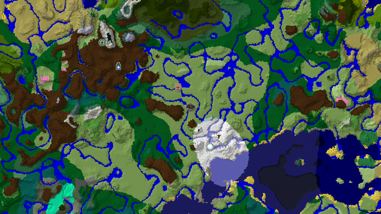 Spawn in Plains with a nearby Village and Ice Spikes