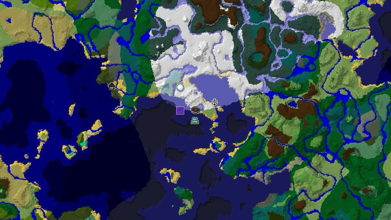 Spawn in Snowy Plains, Explore Icy Oceans and a Mansion