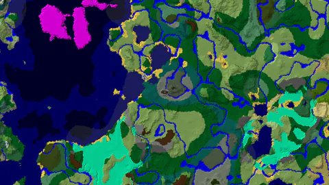 Varied Taiga and Plains Start with Ocean Views