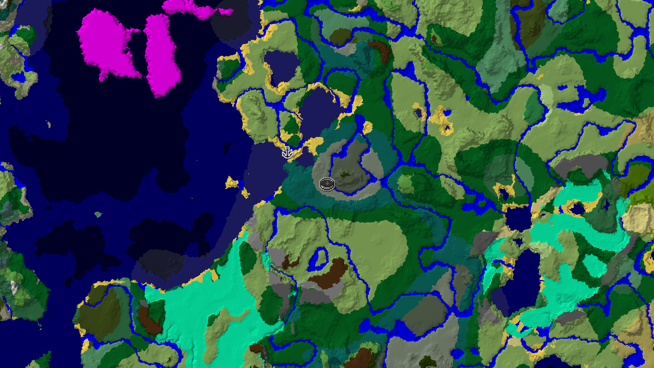 Varied Taiga and Plains Start with Ocean Views