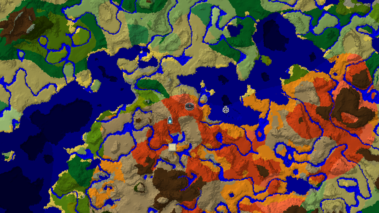 Ancient City at Spawn in Badlands Biome