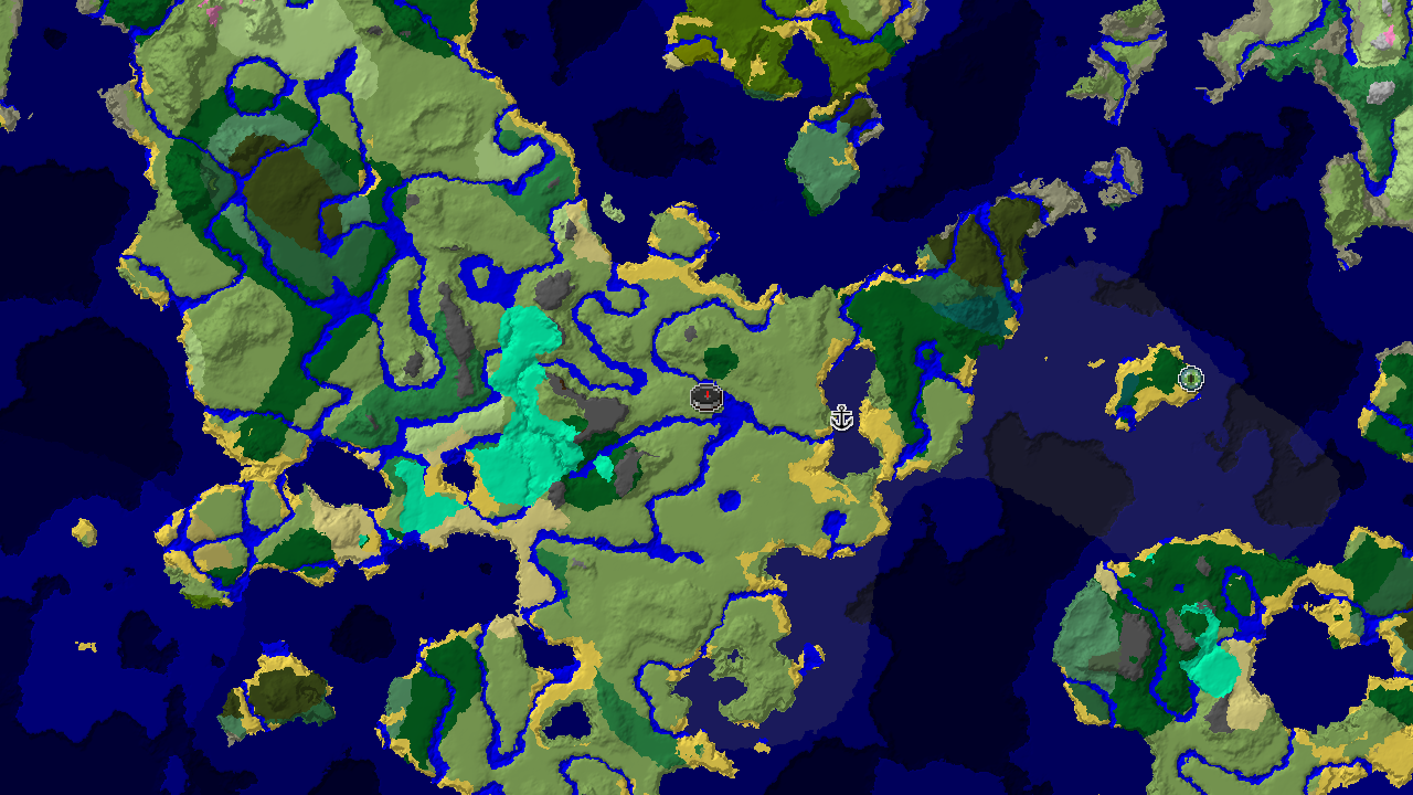Plains Spawn with Nearby Windswept Hills and Ocean