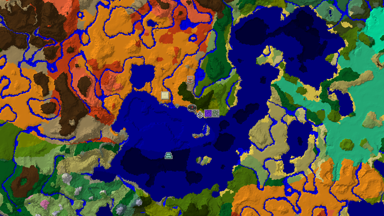 Spawn in Desert with Nearby Bamboo Jungle and Shipwreck