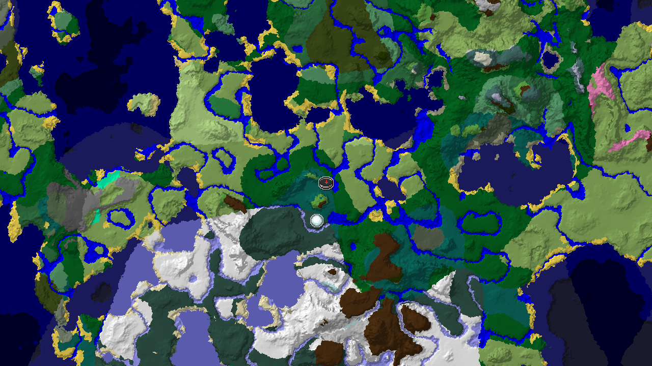 Taiga Spawn with an Igloo and Diverse Biomes Nearby