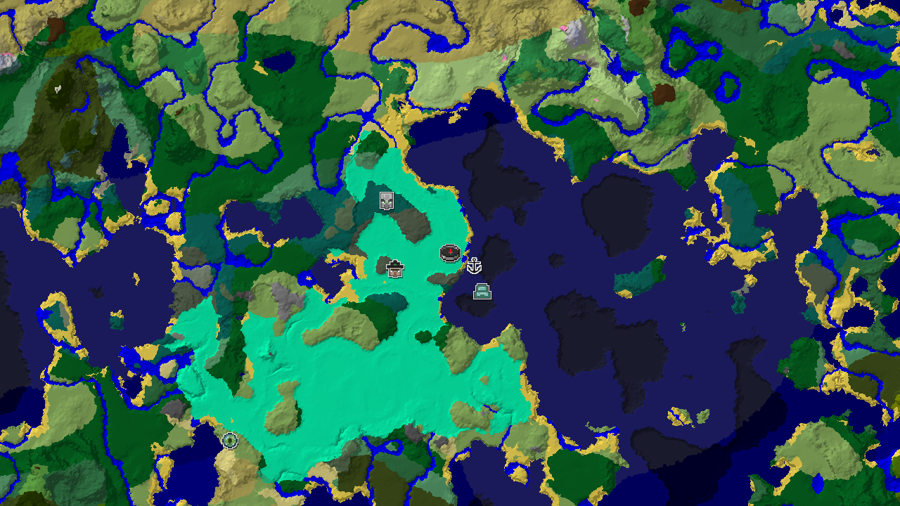 Spawn in a Swamp with an Ocean Monument Nearby
