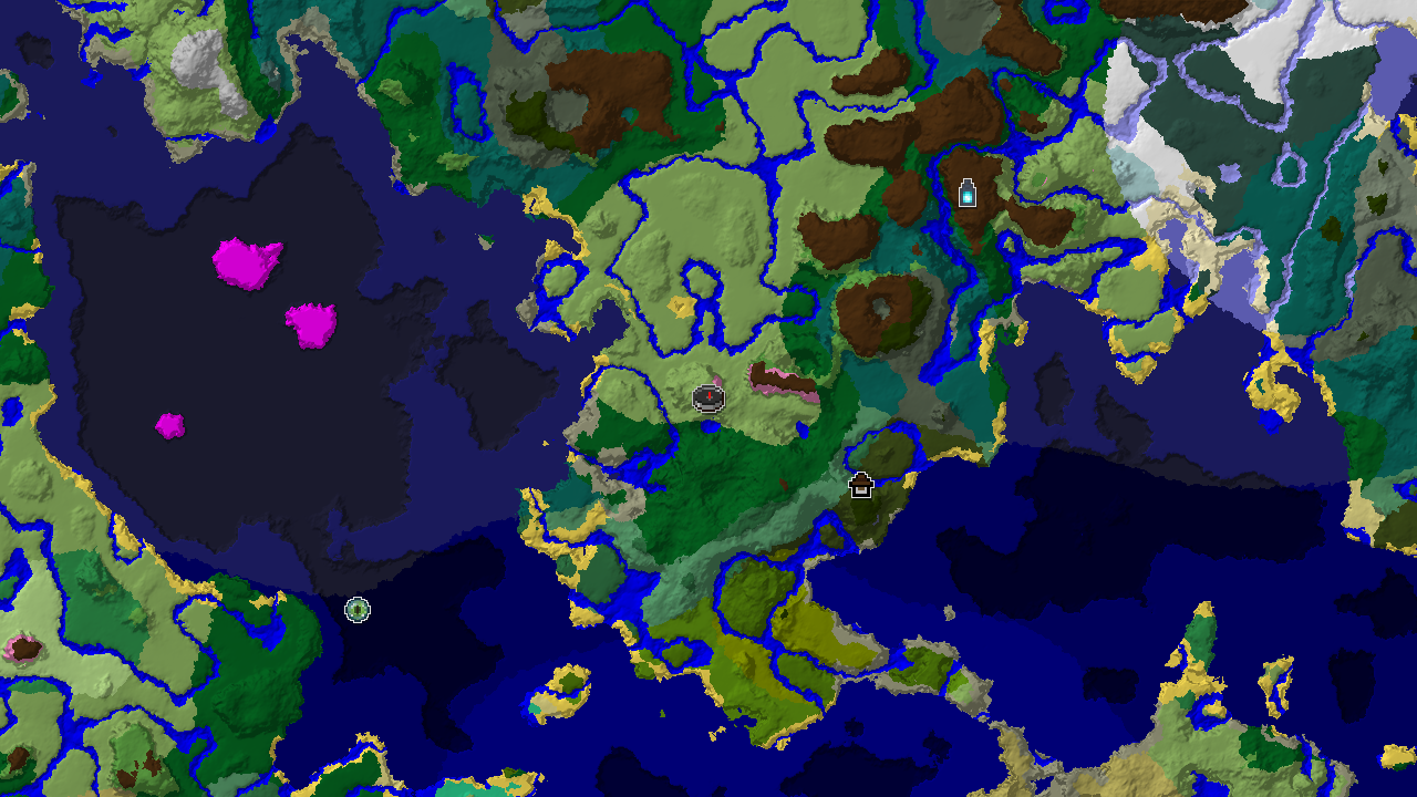 Woodland Mansion Near Spawn Amidst Diverse Biomes