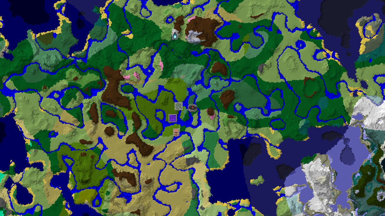Jungle Temple and Ancient City Close to Spawn