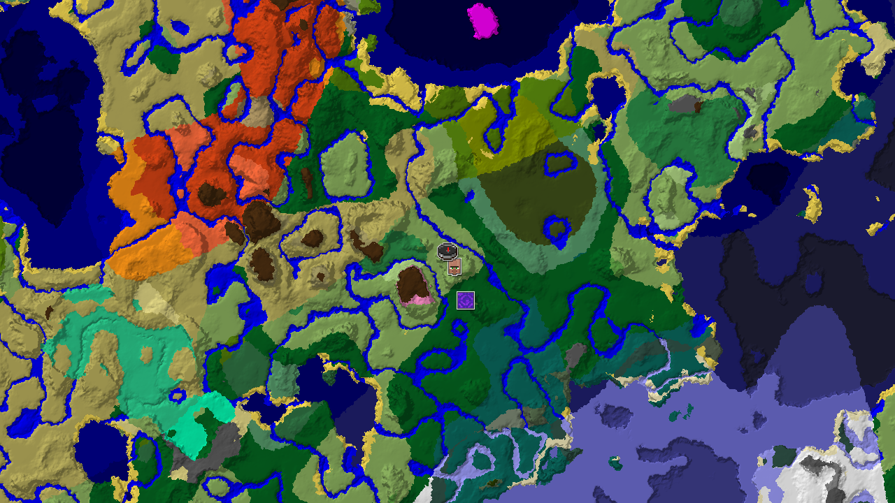 Spawn Near a Flower Forest and a Village