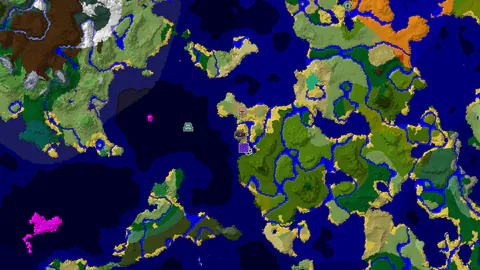 Jungle Spawn with Nearby Waterside Village