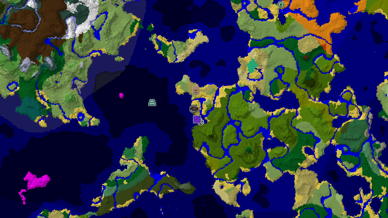 Jungle Spawn with Nearby Waterside Village