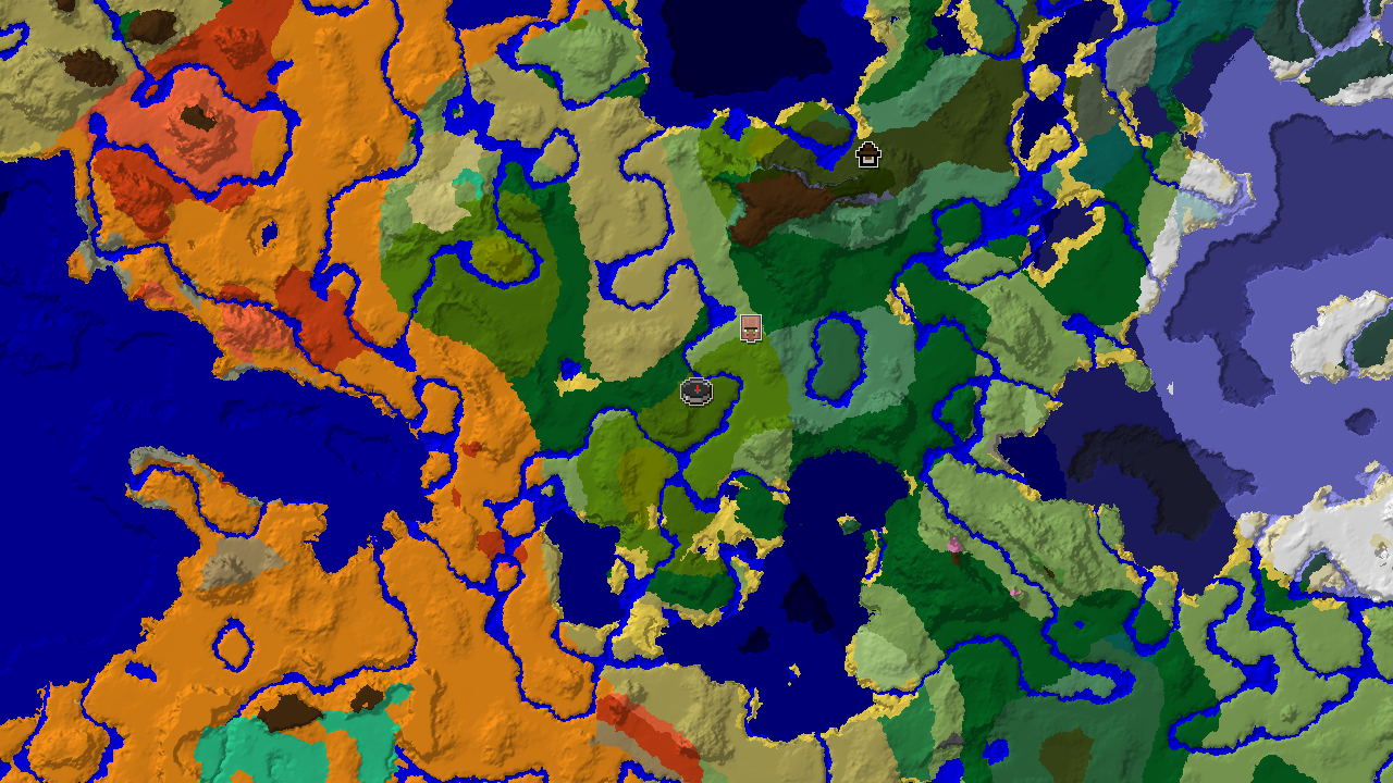 Jungle Spawn with Nearby Village and Mansion