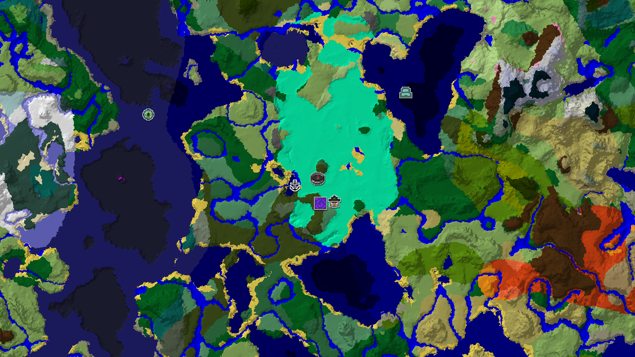 Swamp Spawn with Nearby Shipwreck and Ruined Portal