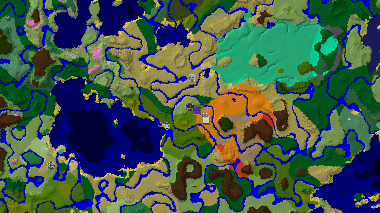 Jungle and Badlands Adventure with Nearby Structures
