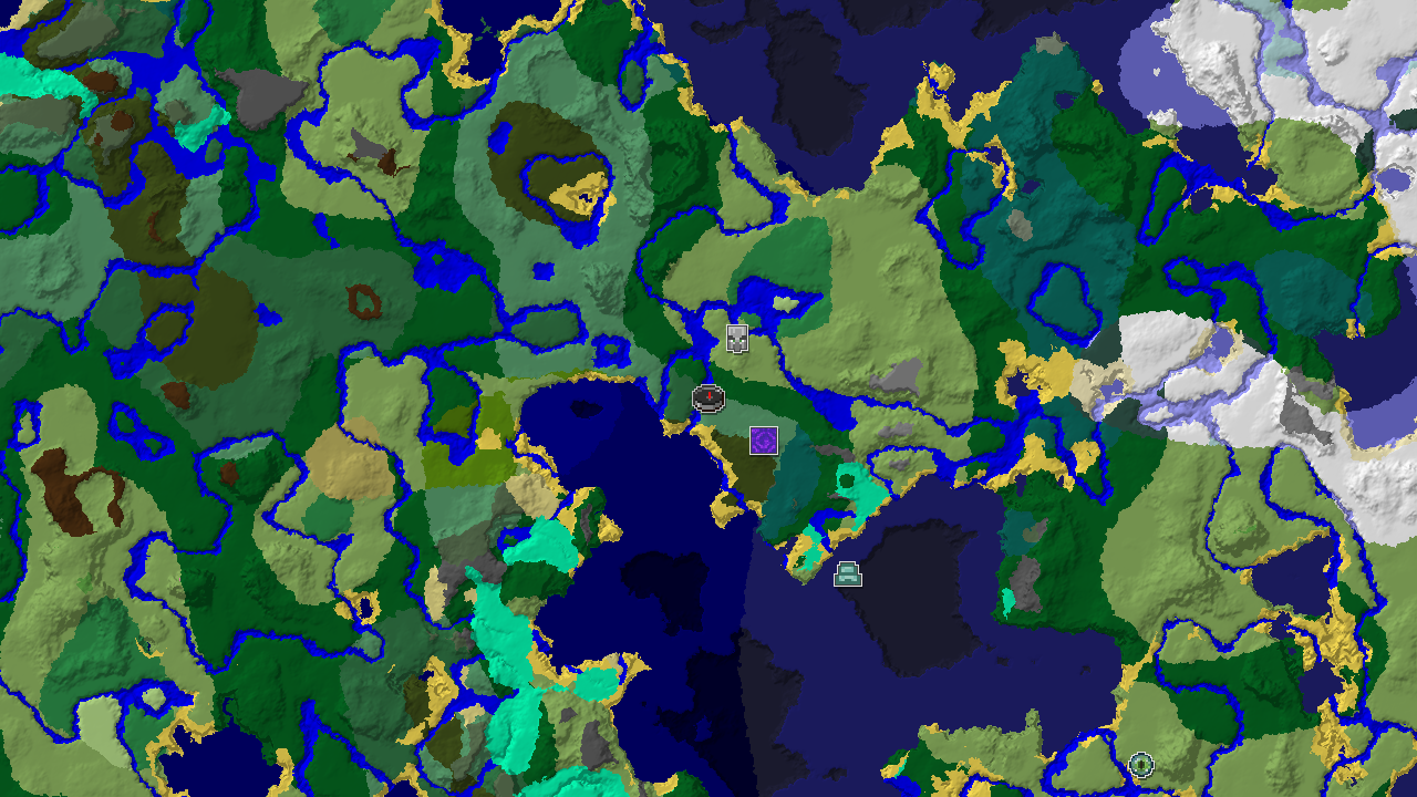 Spawn in Old Growth Birch, Near Outpost and Portal