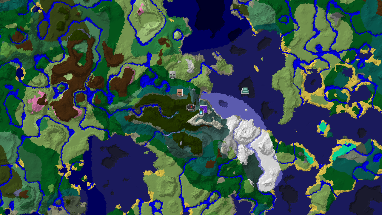 Spawn in a Grove, Ancient City Nearby