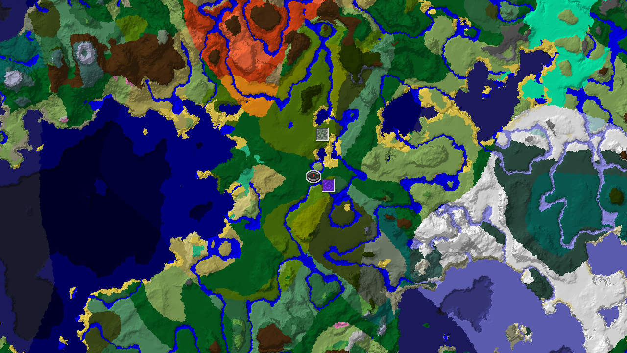 Spawn in Forest with Nearby Jungles and Portal