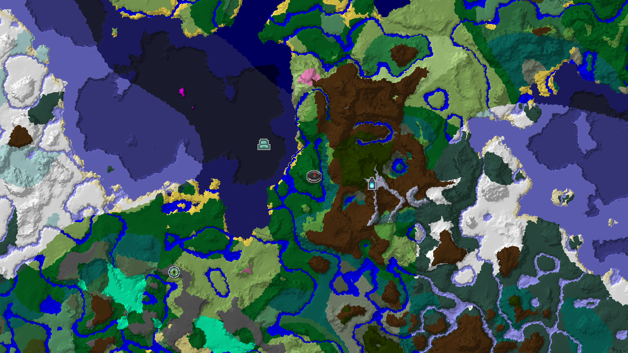 Spawn in a Forest with a Nearby Ancient City