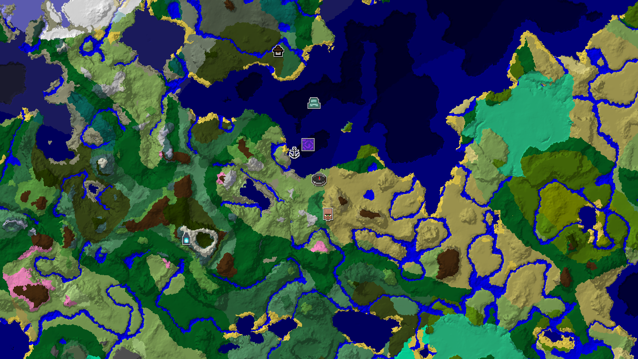 Flower Forest and Coastal Village Start