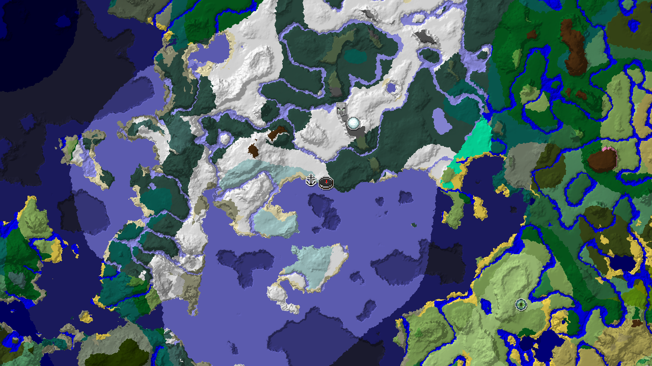 Ice Spikes at Your Spawn: A Frozen World Adventure