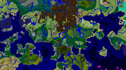 Savanna Start with a Nearby Ancient City