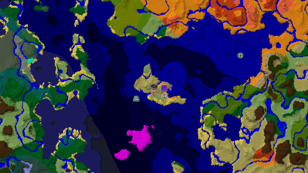 Savanna Spawn with a Nearby Ocean Monument