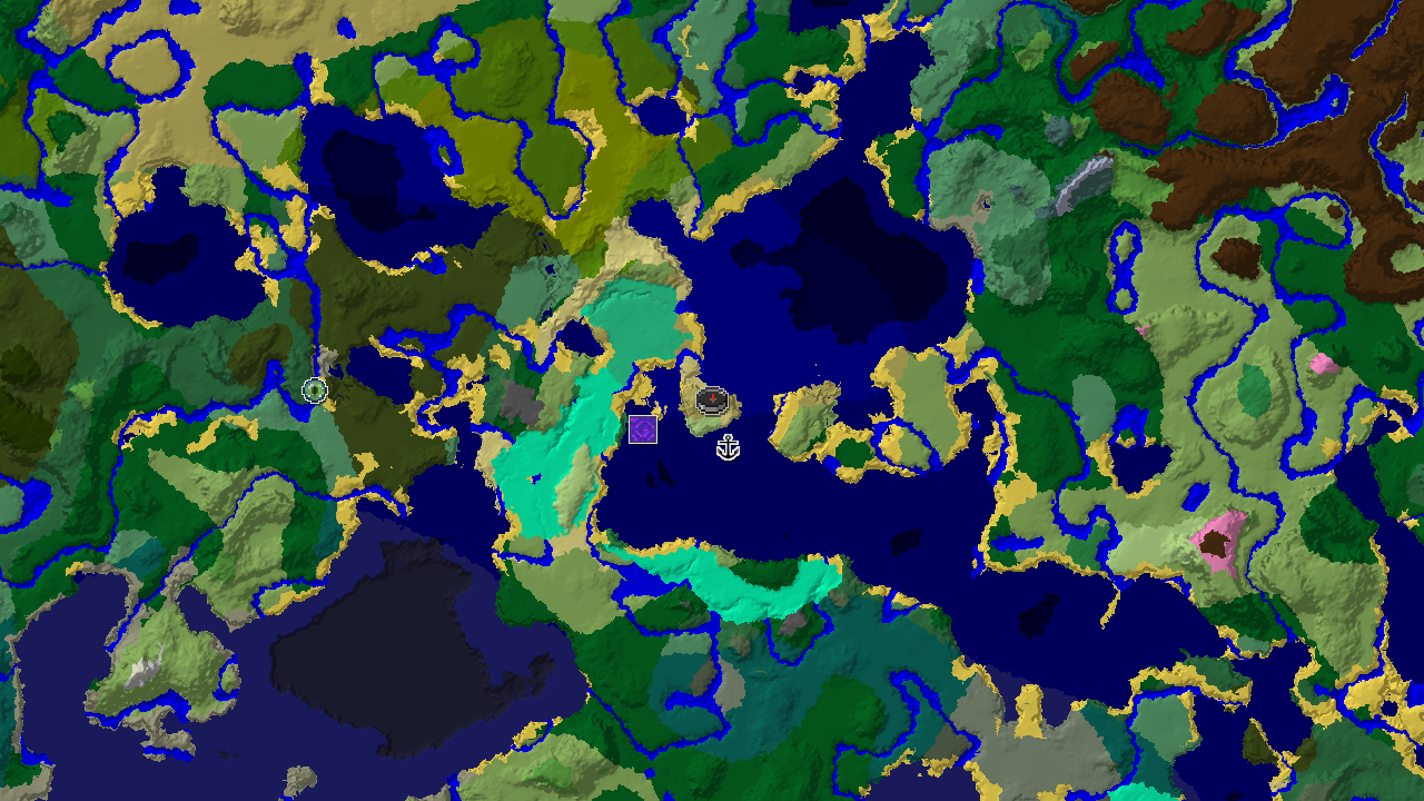Savanna Spawn with a Nearby Rare Mangrove Swamp