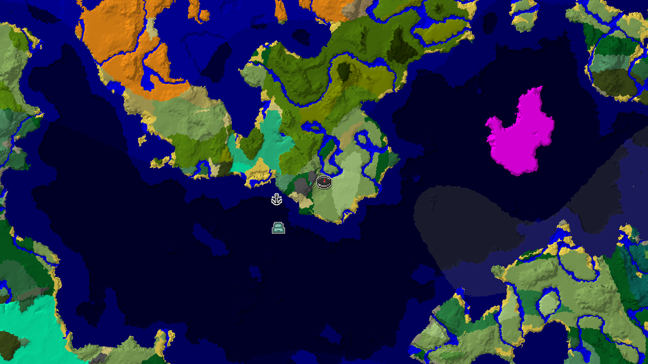 Ocean Monument and Jungle Biomes Near Spawn