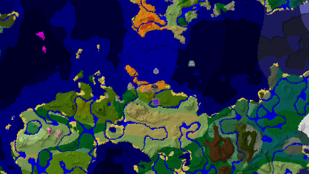 Bamboo Jungle and Warm Ocean Islands Near Spawn