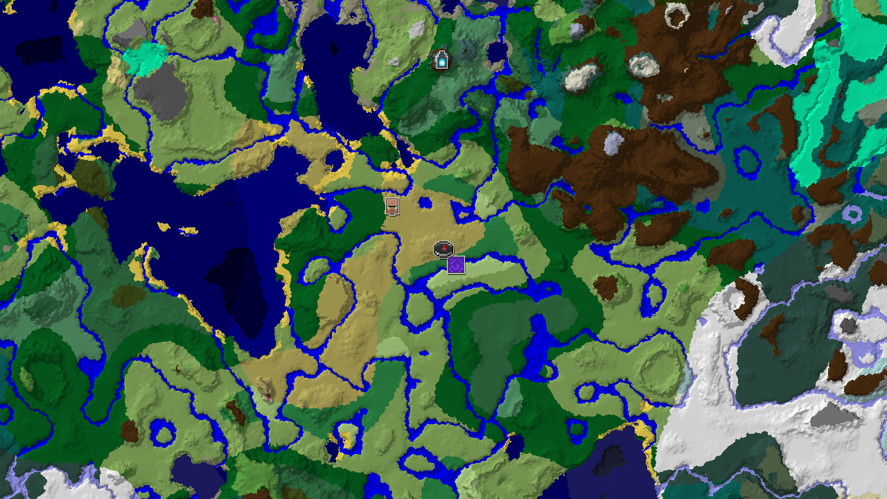 Savanna Start with a Nearby Flower Forest
