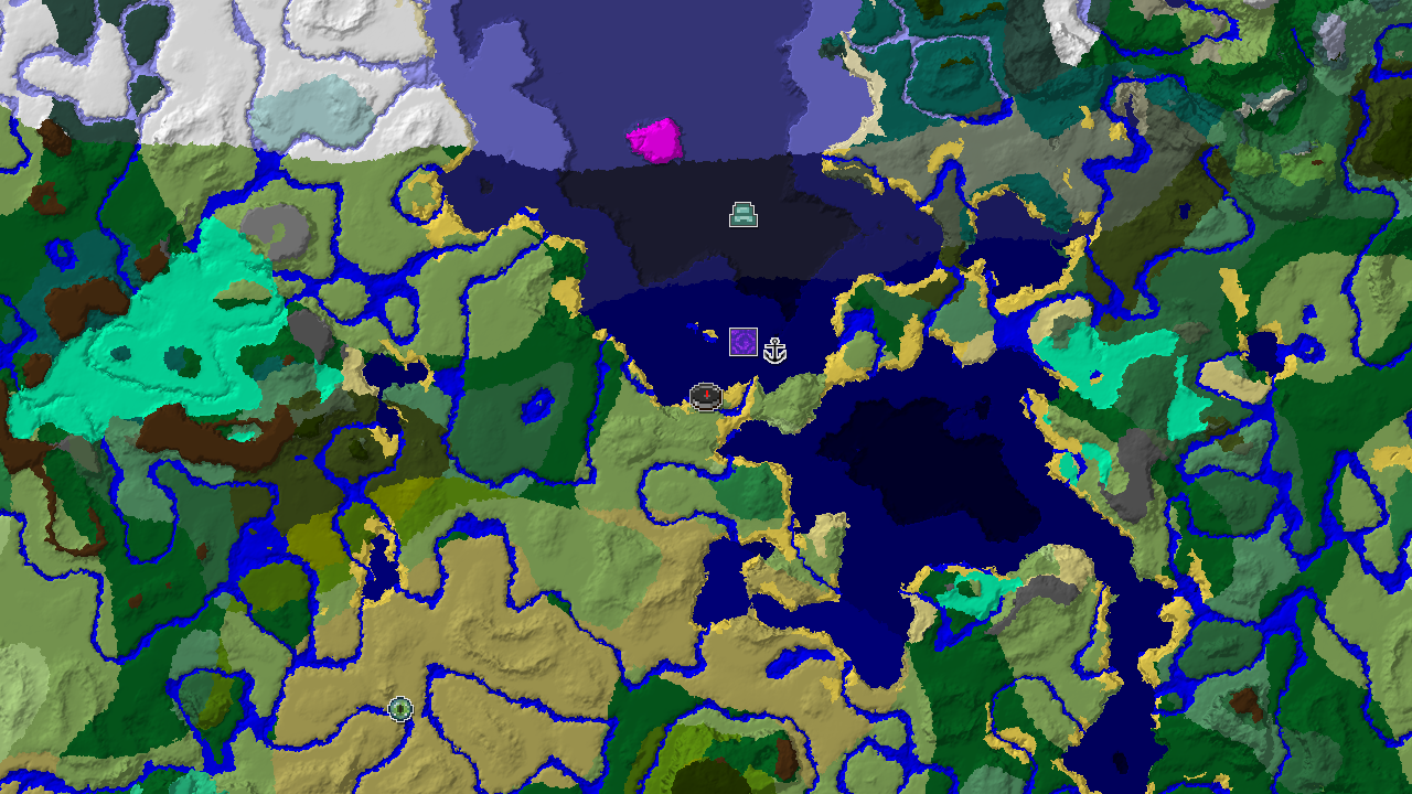 Ocean Monument Near Spawn with Diverse Biomes