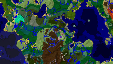Flower Forest and Cherry Grove Near Spawn